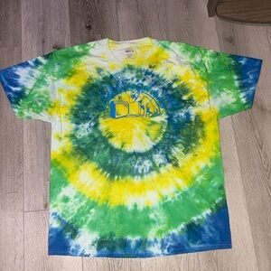 Super cool bleach dye lagunitas beer t shirt